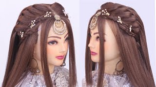 Quick Open Hairstyle For Wedding L Bridal Hairstyles Kashee'S L Valentine'S Day Hairstyles