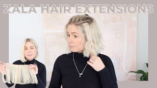 Zala Clip-In Hair Extensions | Short Hair Styling