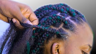 Got This New Feed_In Braiding Method Tutorial For This Kind Of Hair Type.