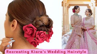 Recreating Kiara Advani'S Wedding Hairstyle | Knot Me Pretty