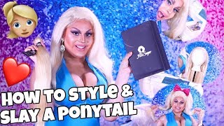 How To Style & Slay A Ponytail | Ali Sugar Hair | Jaymes Mansfield