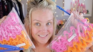 Hair Stylist Tries Wave Formers | The Truth About Wave Formers | Worth The Hype? | Amberelainexox