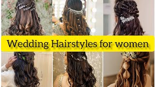Wedding Hairstyles For Women Latest 2023 #Weddinghairstyles #Hairstyle #Womensfashion #Weddingdress