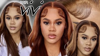 2023 Easiest Wig For Beginners | Pre-Bleached Knots And Plucked Wig To Perfection | Hairvivi