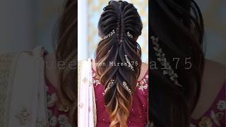 Unique Hairstyle For Wedding||7Hairstyle For Long Hair||Bridal Hairstyles#Shorts