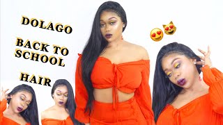 Back To School |  Wig Review | Dolago 360 Lace Wig |Tokslabossmua | #Cheapandaffordable #Dolagohair