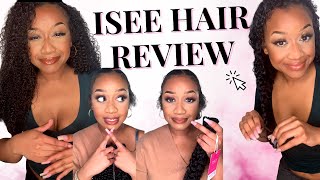 Isee Hair Mongolian Kinky Curly .  Initial Review