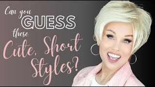 Can You Guess These Cute, Short Wigs? A Fun Look & Try On Of 2 Short, Sassy Wigs From My Wig Closet!