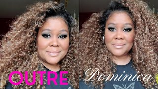 Spectacular Big Hair Drama!  || Outre Dominica In Dr Chocolate Cream