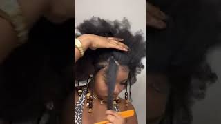 Blow Out Natural Hairstyles On 4C Hair