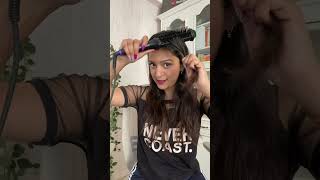 Trying Out This *Viral* Hair Straightening Brush! Worth The Hype? #Shorts #Hair