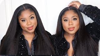 Wow! Only $147! 1-Min Install Wear &Go Wig| Like My Own Natural Hair! No Work Needed! Arabella Hair