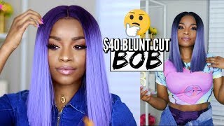 $40 Blunt Cut Bob Wig | Bobbi Boss Yara | Is It Worth It?