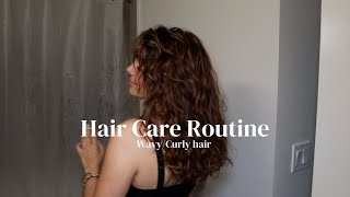 New Wavy/Curly Hair Care Routine | Shopping For New Hair Care Products