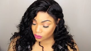 Dyhair777 European Loose Wave Lace Frontal Wig | Back To School Affordable Hair  | Unboxing/Style