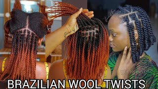  Latest Brazilian Wool Twists Hairstyles Compilation 2023 | Hair Braiding Styles For African Women