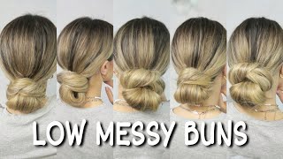 5 Easy Ways To Do A Low Messy Bun Hairstylewill Change Your Life