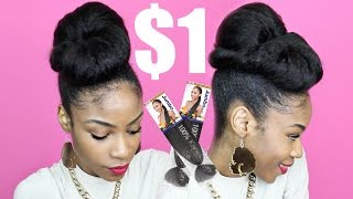 Protective Styles With Kanekalon Hair> Twisted Updo