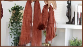 How To Stretch And Feather Kanekalon Braiding Hair Faster