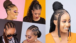 New And Latest Braids Hairstyles 2023 | 2023 Latest Braids Hairstyles For Black Women #Braids
