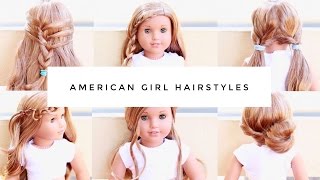 Simple, Fun, Easy American Girl Doll Hairstyles