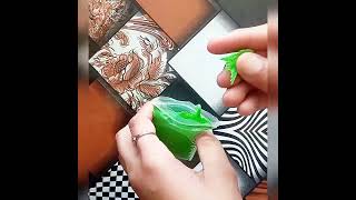 How To Make Food Hair Clips With Clay #Part 1#Grapes Hair Clip #Subscribe For Part 2