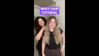 Curl-Enhancing Styling Routine Tutorial For Wavy Hair