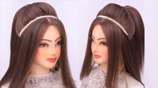 2 Open Hairstyle For Party L Wedding Hairstyles L Easy Hairstyles L Front Variation L Rj Hairstyles