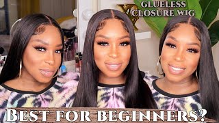 Are Closure Wigs Better Than Frontals For Beginners? Glueless Wig Install
