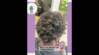 She Went From Long Orange Dreadlocks To A Short Pixie Haircut #Hairtransformation #Shorts