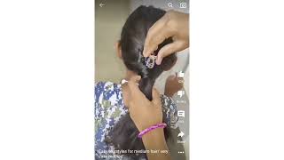 Quick Hairstyle For Medium/ Short Hair/School/ College Girl/ Students Hairstyles