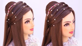 3 Latest Bridal Hairstyles Kashees L Wedding Hairstyles L Front Variation L Engagement Look