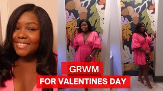 Valentines Day Grwm!  Installing Klaiyi Kinki Straight Wig