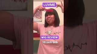 Realistic Yaki Straight Bob With Bangs Minimalist Undetectable Lace Wig From Luvme Hair. #Shorts