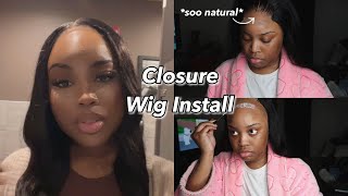 4X4 Closure Wig Install Ft. Ueenly Hair | Beginner Friendly | Kiaara Desiree
