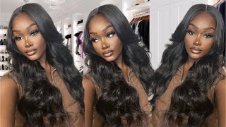 Using Lace Tape On 5X5 Lace Closure Wig Ft. Arabella Hair