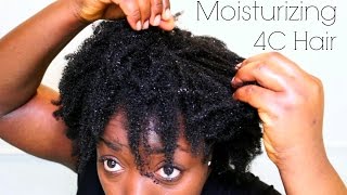 How To Moisturize Seal 4C 4B Coily Natural Hair After Wash Retain Moisture Keep Moisturized Longer