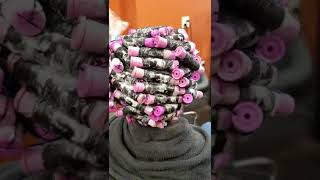 Video 3/Part 2 The Rearranger Process/Permanent Curly Hair /Curly Perm