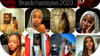New And Latest Braids Hairstyles | Braids Hairstyles For Black Ladies|| Trending Curly Braids Styles