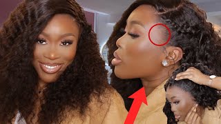 Hd Undetectable Lace, Pre Plucked Curly Wig Install | No Work Needed! Rpghair
