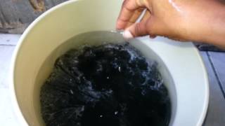 Soaking Kanekalon Hair/ Removing Alkaline Base Off Of Braiding Hair
