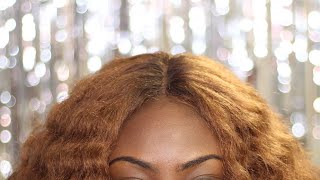 Natural Blonde Crochet Wig Tutorial ||No Leave Out