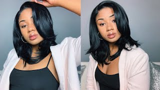 New!! $40 Outre Melted Hairline Synthetic Wig Lace Front Sabrina | Everyday Wig Slay
