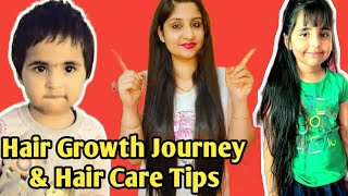 My Daughter'S Hair Growth Journey | 4-12 Years Kids Hair Care Tips |Long Hair Tips