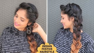 How To : Easy Side French Braid Hairstyle For Medium To Long Hair