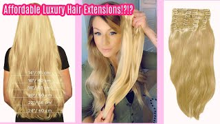 Hair Extensions Unboxing | Irresistible Me Clip Ins