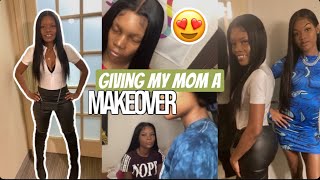Giving My Mom A Makeover Ft. Mslynn Hair Closure Wig