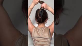 The Best Claw Clip Hack #Hairstyle #Clawcliphairstyle