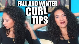 Fall And Winter Curly Hair Care Tips