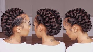 How To Double Crochet Braid Protective Style Tutorial. Two Methods